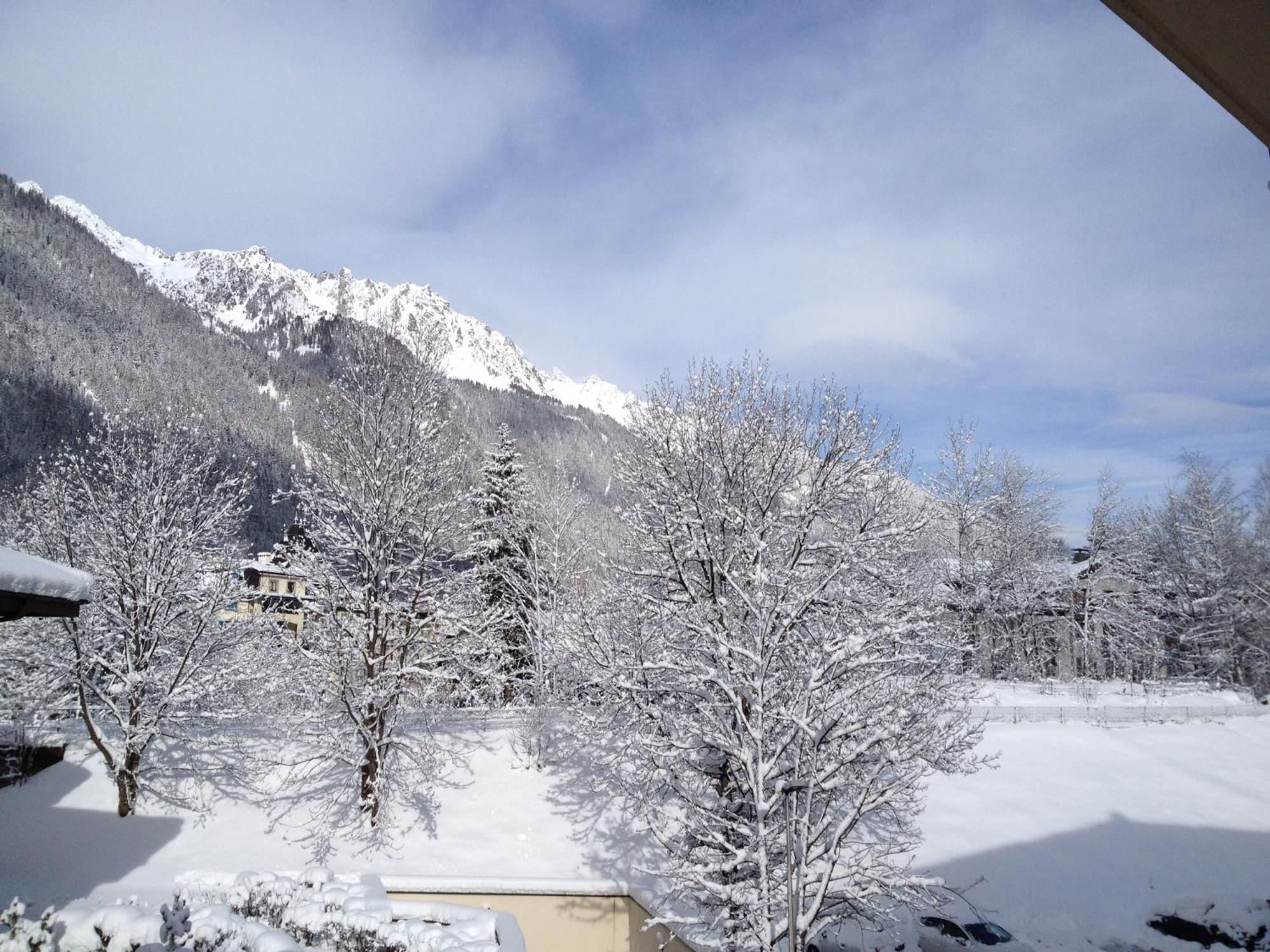 Les Sommets Studio Chamonix Mont Blanc Exterior foto